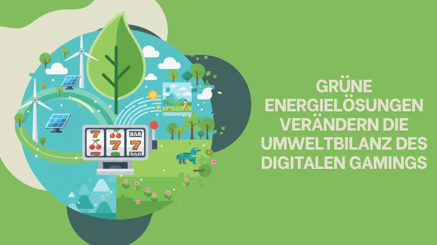 Grüne Energielösungen verändern die Umweltbilanz des digitalen Gamings
